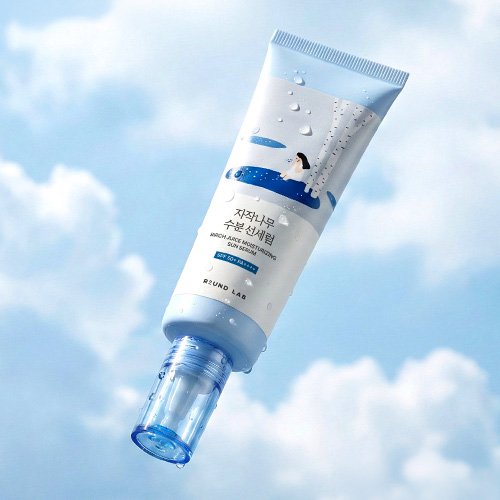Round Lab Birch Juice Moisturizing Sun Serum SPF50+ – image 3