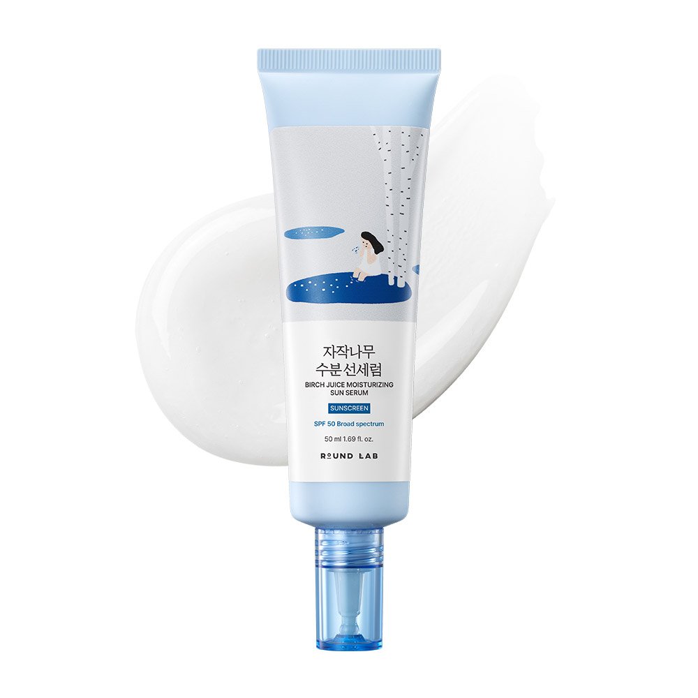Round Lab Birch Juice Moisturizing Sun Serum SPF50+ – image 4