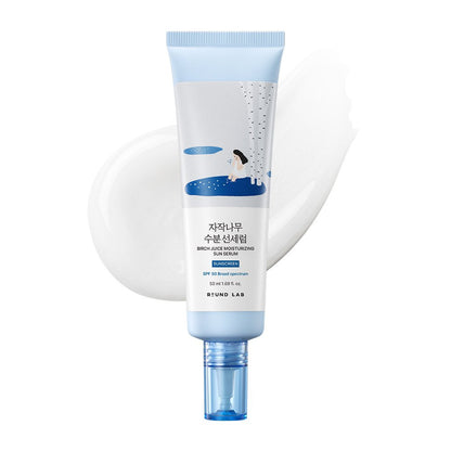 Round Lab Birch Juice Moisturizing Sun Serum SPF50+ – image 4