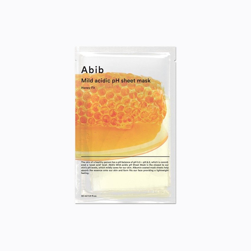 Abib Mild Acidic pH Sheet Mask Honey Fit 30 ml x 10