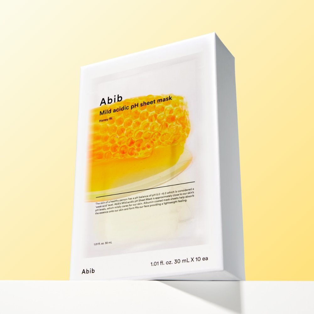 Abib Mild Acidic pH Sheet Mask Honey Fit 30 ml x 10 – Skin Care Masks & Peels, view 3