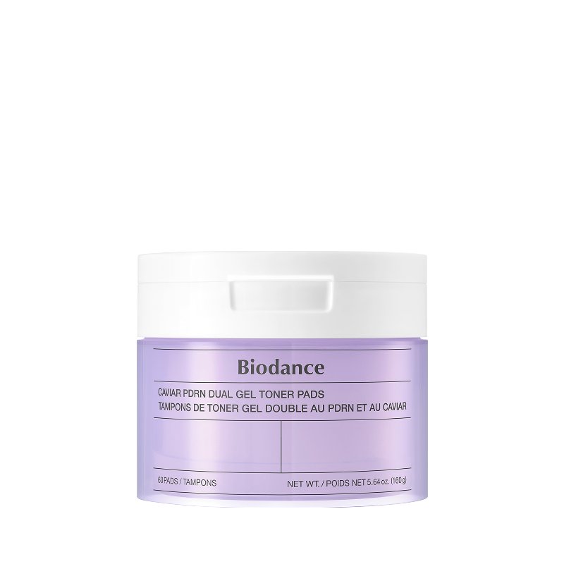 Biodance Caviar PDRN Dual Gel Toner Pads (60 pads)