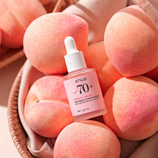 Anua Peach 70% Niacinamide Serum with peaches – face serum, view 2