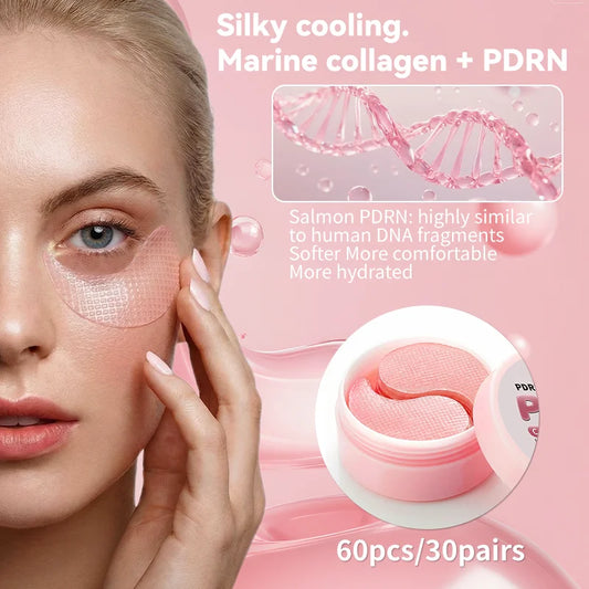 FUJZXANS PDRN Pink Hydrogel Eye Patches (30 pairs)