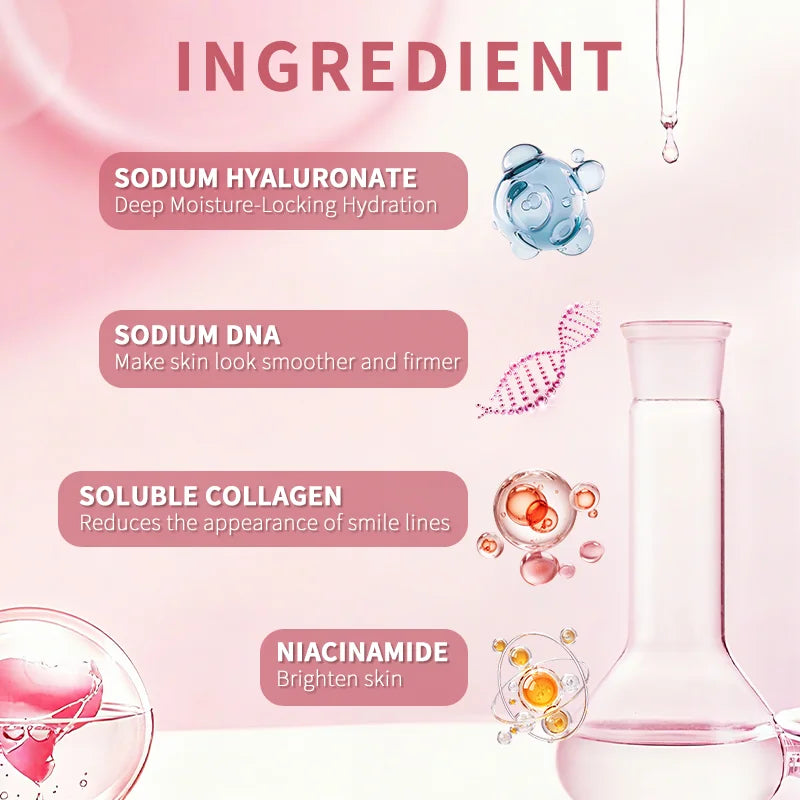 FUJZXANS PDRN Pink Hydrogel Eye Patches – skin care masks & peels, view 5