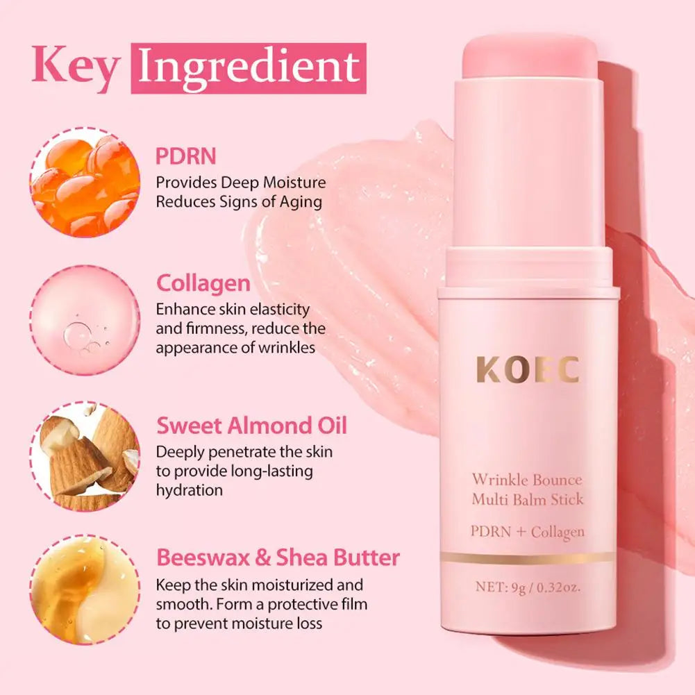 KOEC Wrinkle Bounce PDRN Multi Balm Stick – anti-aging skin care, view 2