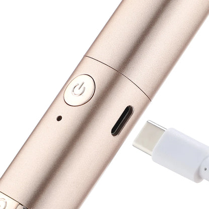 2-in-1 Electric Brow Trimmer & Heated Eyelash Curler – eyelash curlers, view 2